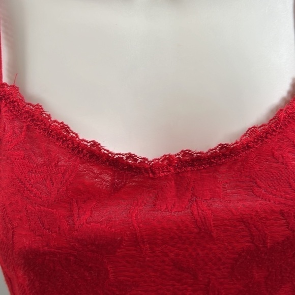 ELLE Women's Red Tank Top Size S - Picture 4 of 11